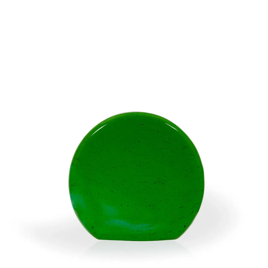 Evergreen Emerald Recycled Glass Award, 4.5" view 2