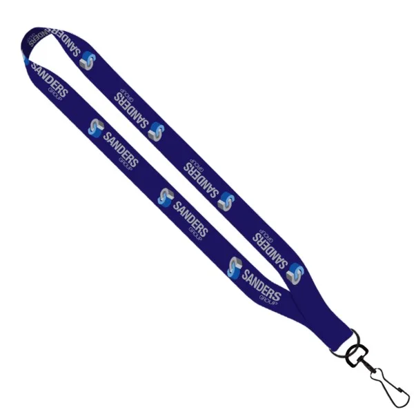 1" Polyester Dye Sublimated Lanyard view 6
