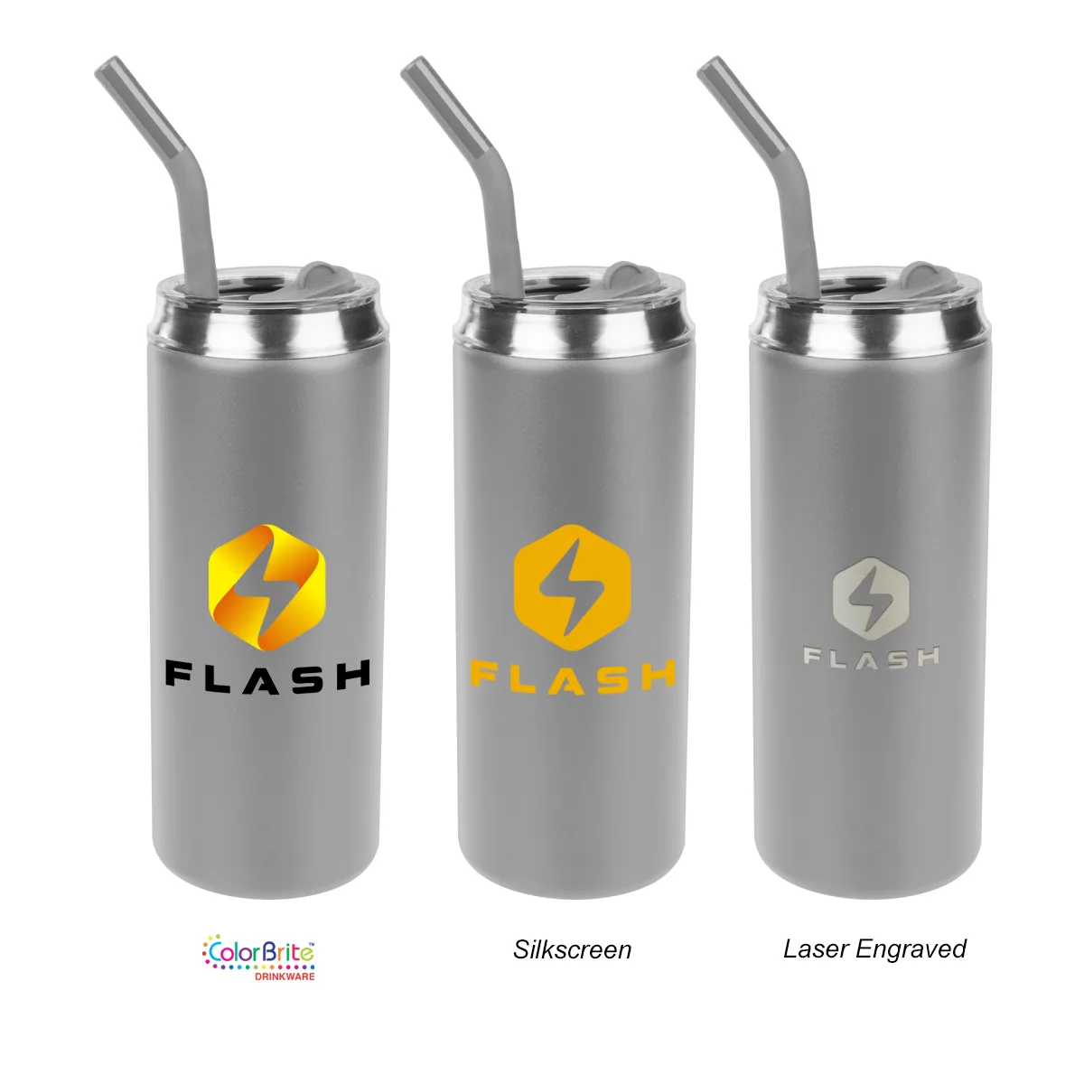 20 Oz. Can Shaped Stainless Steel Tumbler