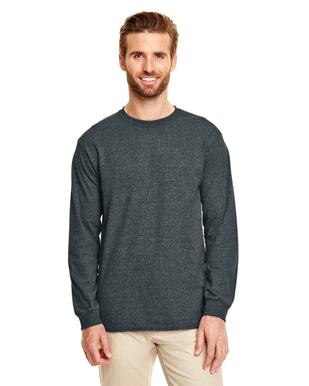 Gildan Adult Long-Sleeve T-Shirt view 4