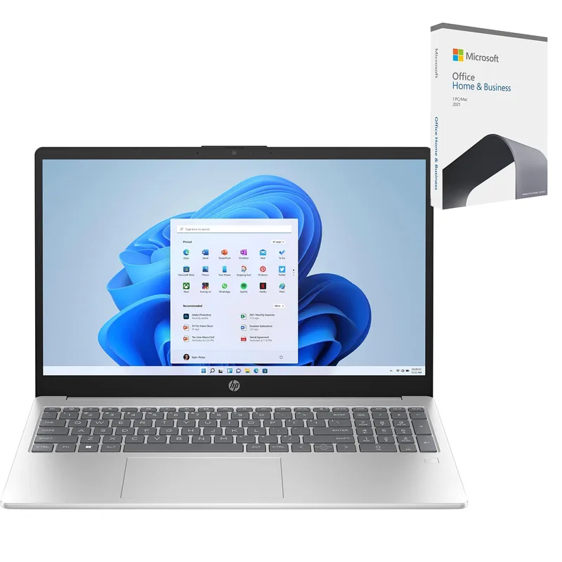 Hewlett Packard 15.6" Ryzen Notebook W/ Microsoft Office Home & Business