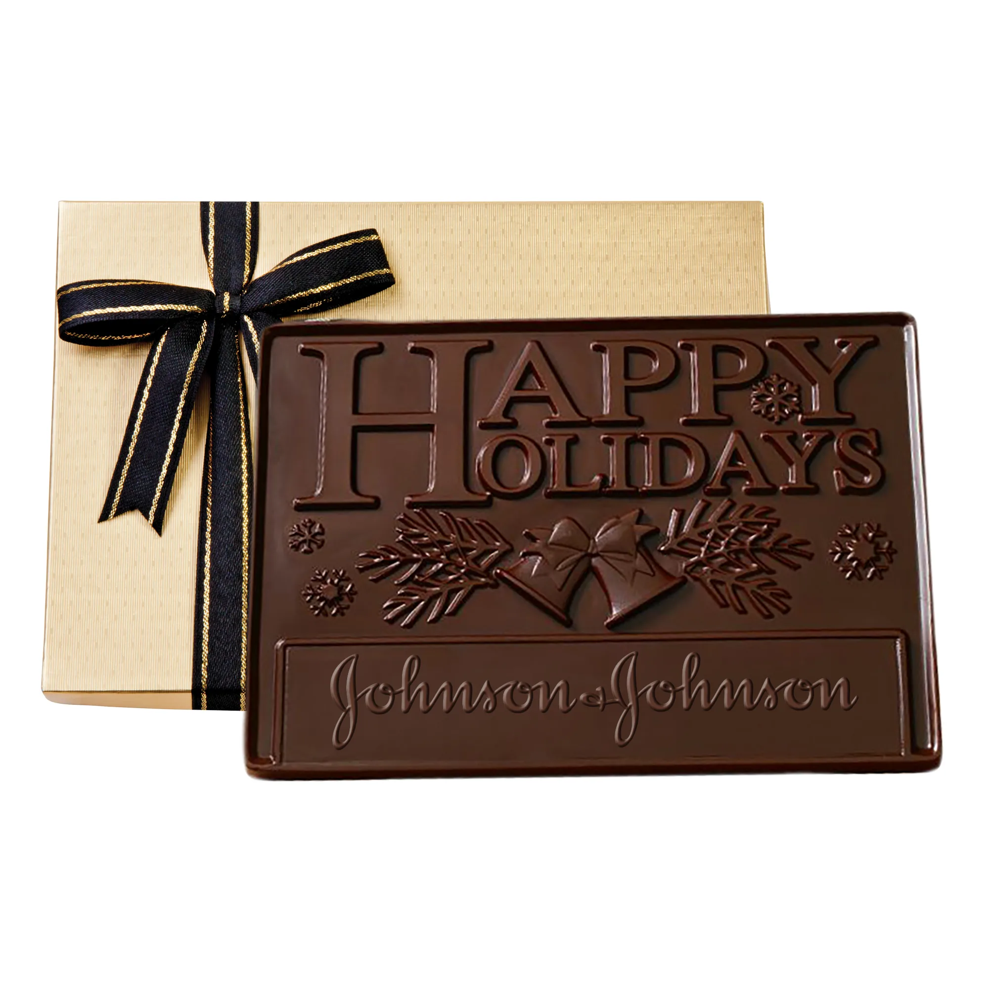 Large Molded Chocolate Bar - 2 Lb. view 2
