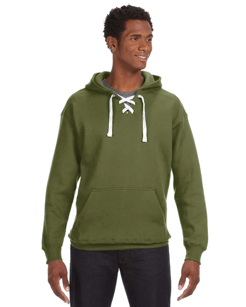 J AMERICA Adult Sport Lace Hooded Sweatshirt view 6