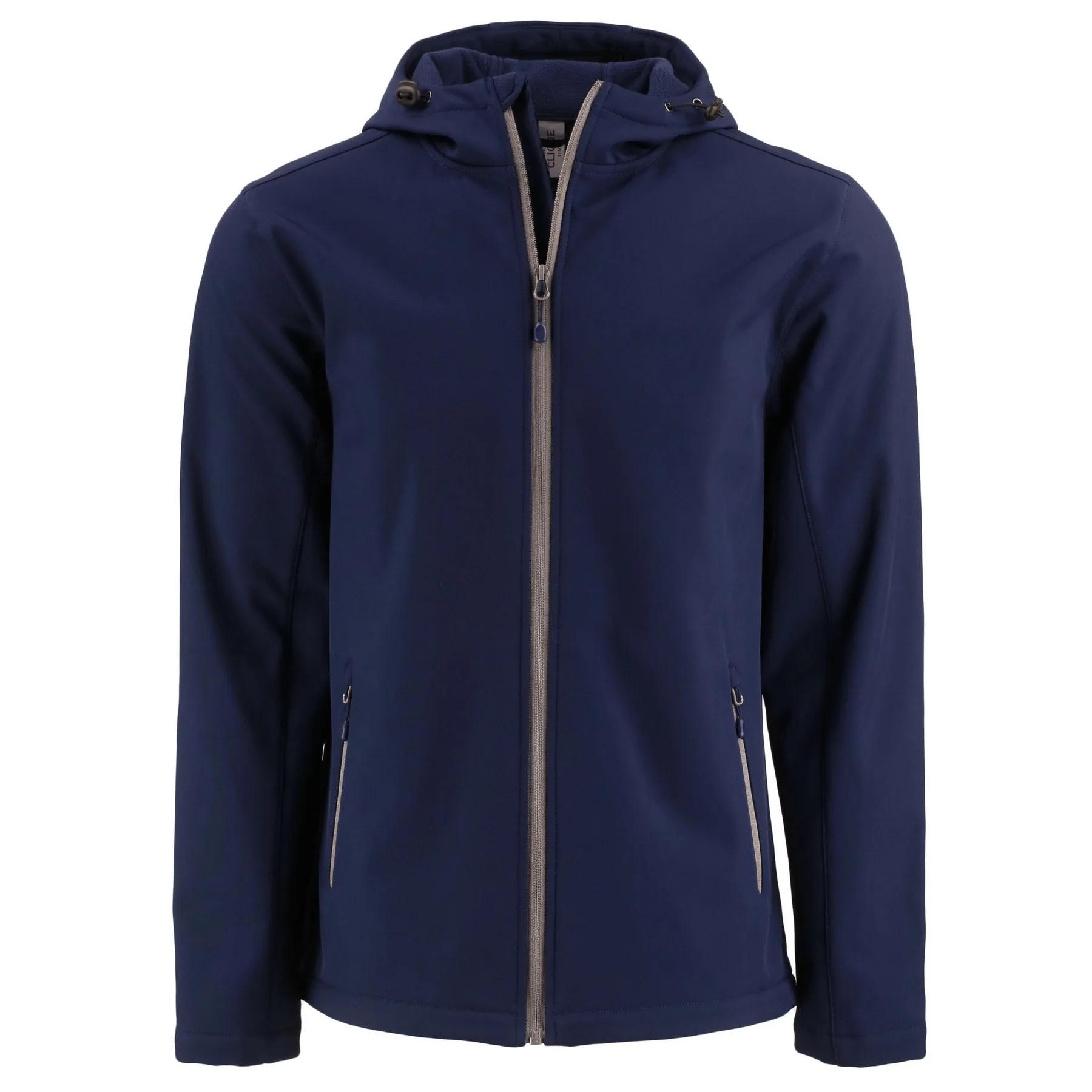 Clique Tempo Recycled Stretch Softshell Mens Hooded Jacket view 3