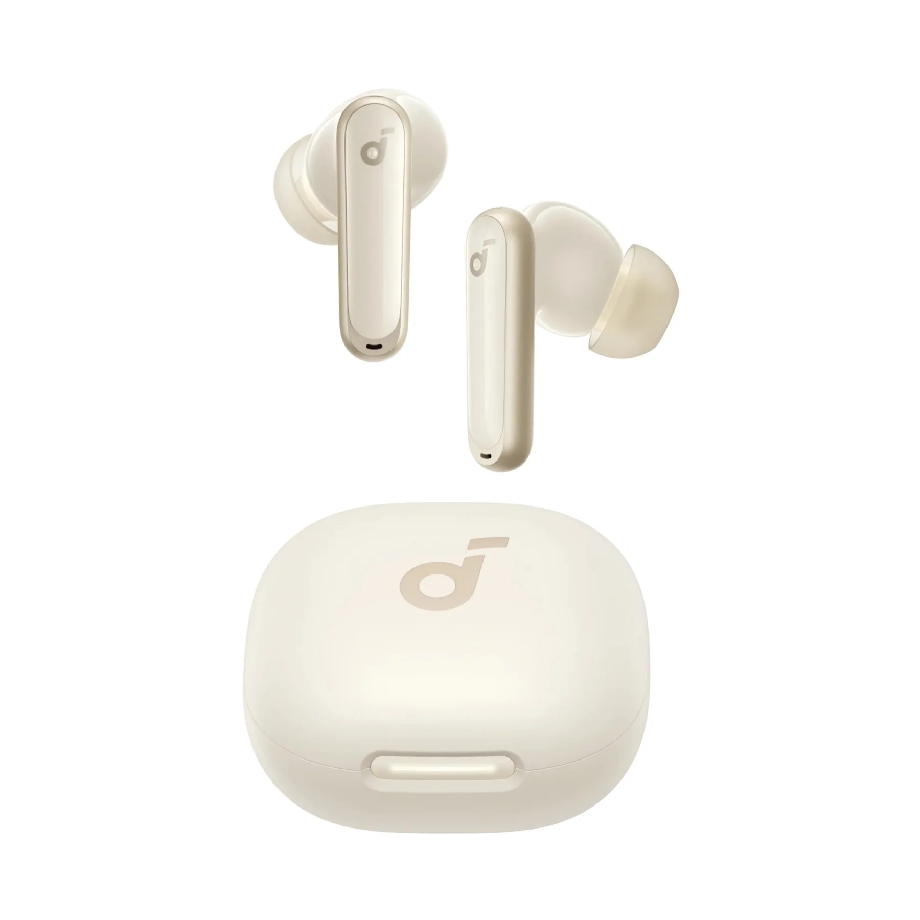 soundcore P40i Smart ANC True-Wireless Earbuds - Oat White