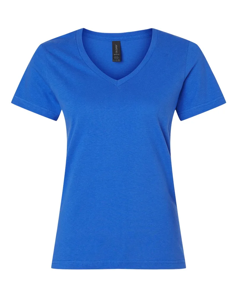 Gildan® Women's Softstyle® V-Neck T-Shirt view 6