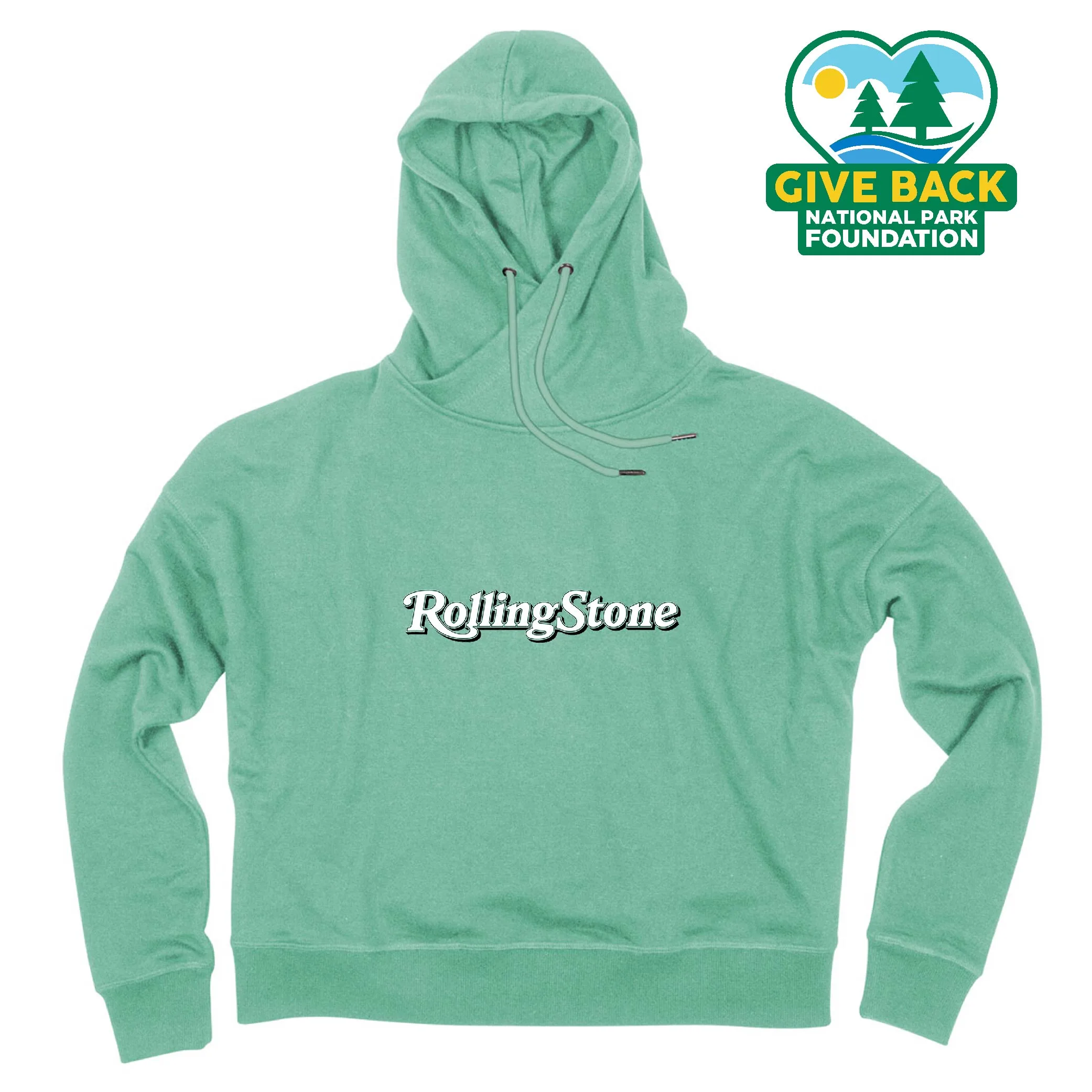 ACE Ladies Cropped Boxy Hoodie view 3