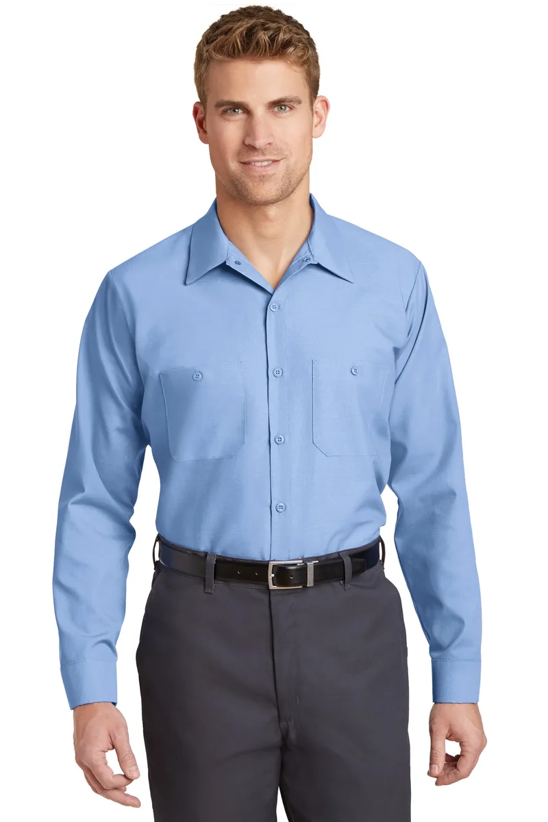 Red Kap® Long Sleeve Industrial Work Shirt. view 4