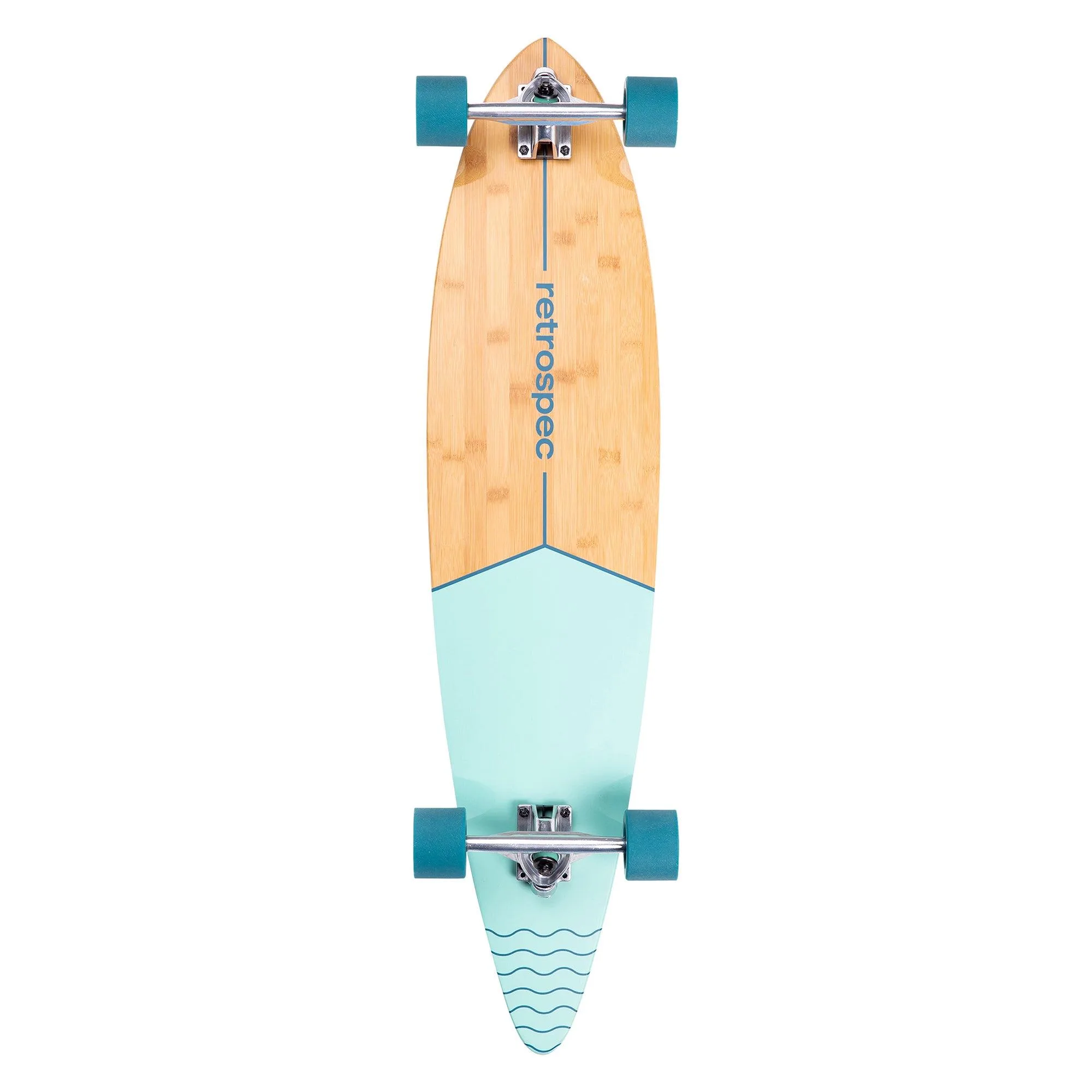 Retrospec Zed Pintail 41" Bondi Wave Longboard