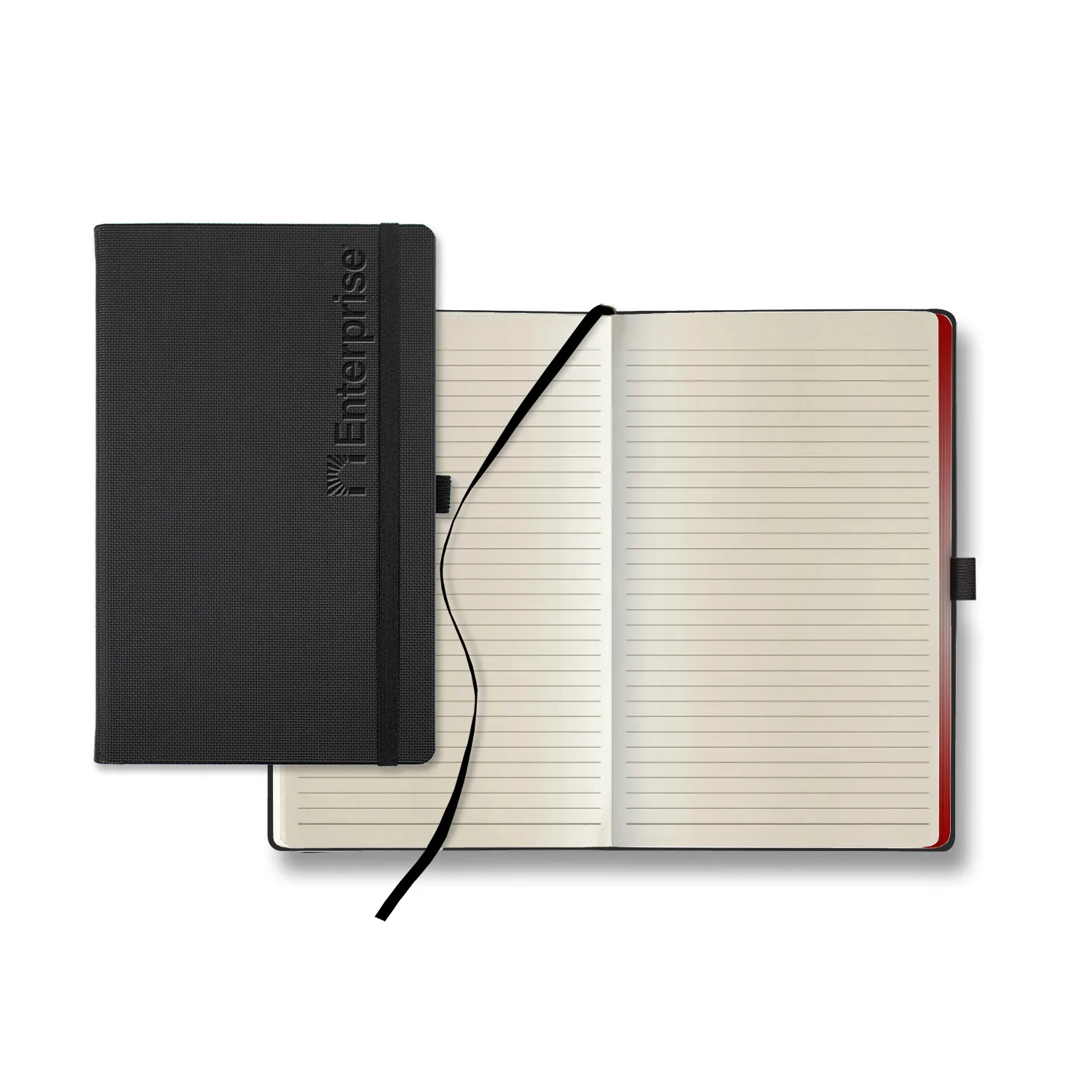 Castelli All Metal Medio Lined Ivory Page Journal view 4
