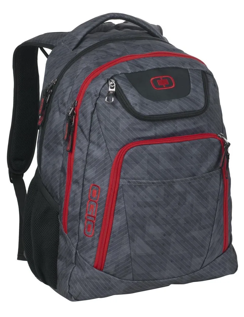 Cynderfunk Gray/Red Angled Front View