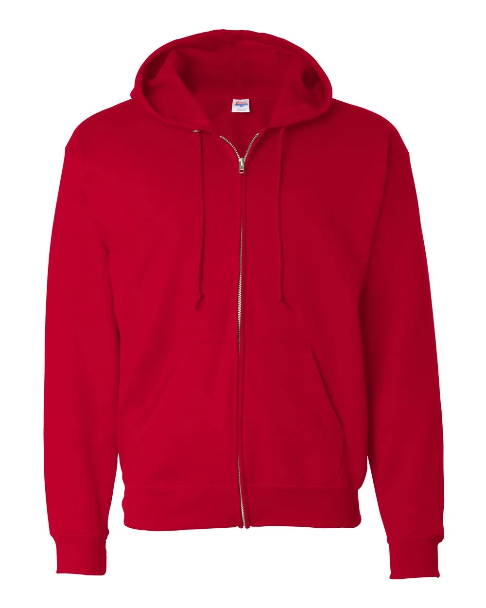 Hanes® Unisex EcoSmart® Full-Zip Hooded Sweatshirt view 4