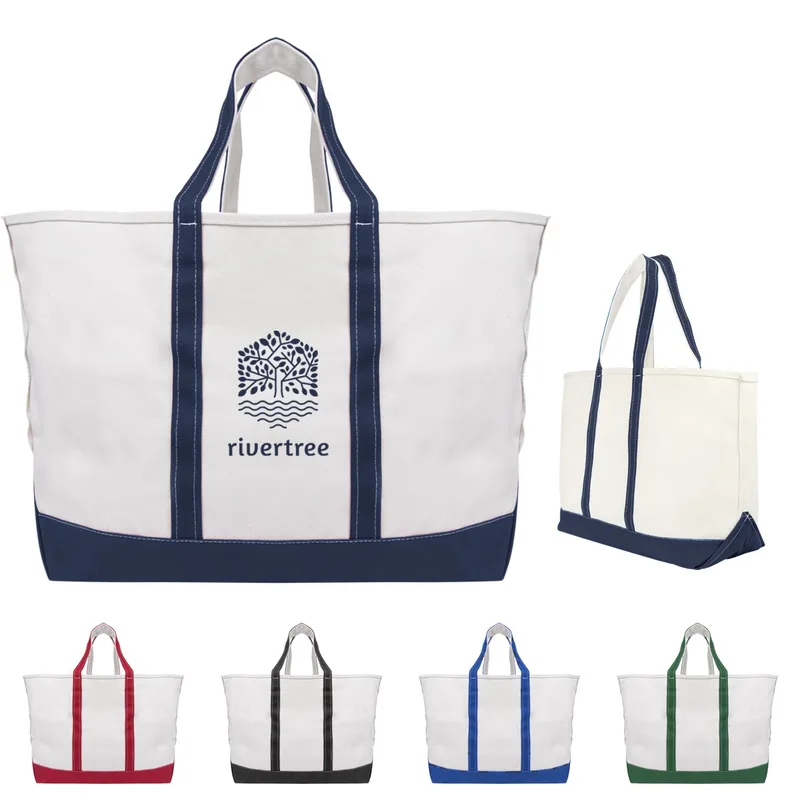 The Madelyn Cotton Canvas Tote Bag view 2