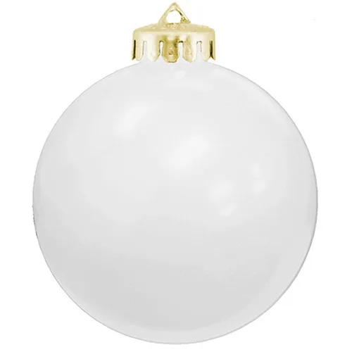 3¼" USA-Made Round Glossy Shatterproof Ornament view 2