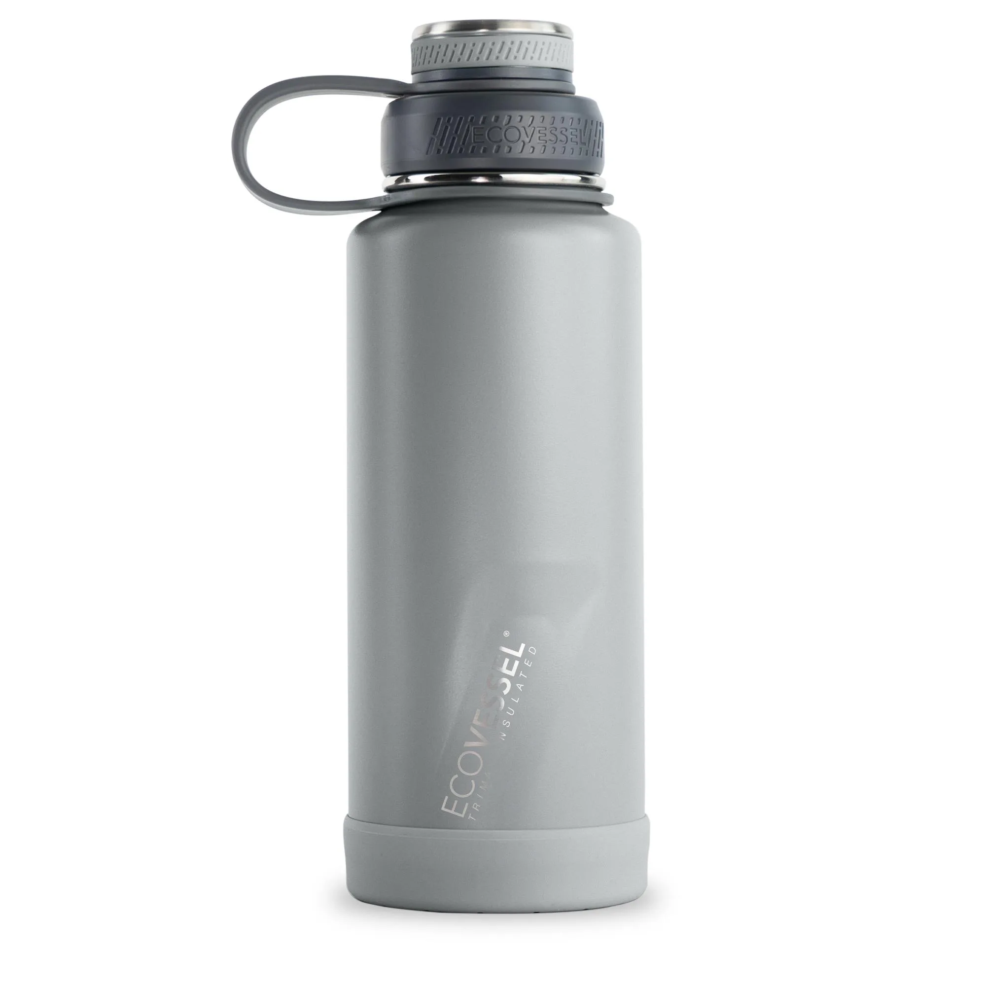 EcoVessel Boulder 32 Oz Trimax® Insulated Ss Water Bottle - Slate Gray