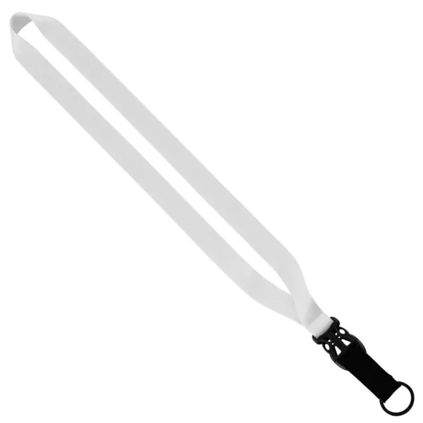 3/4" Dye-Sublimated Lanyard with Slide-Release & Metal Split-Ring view 3