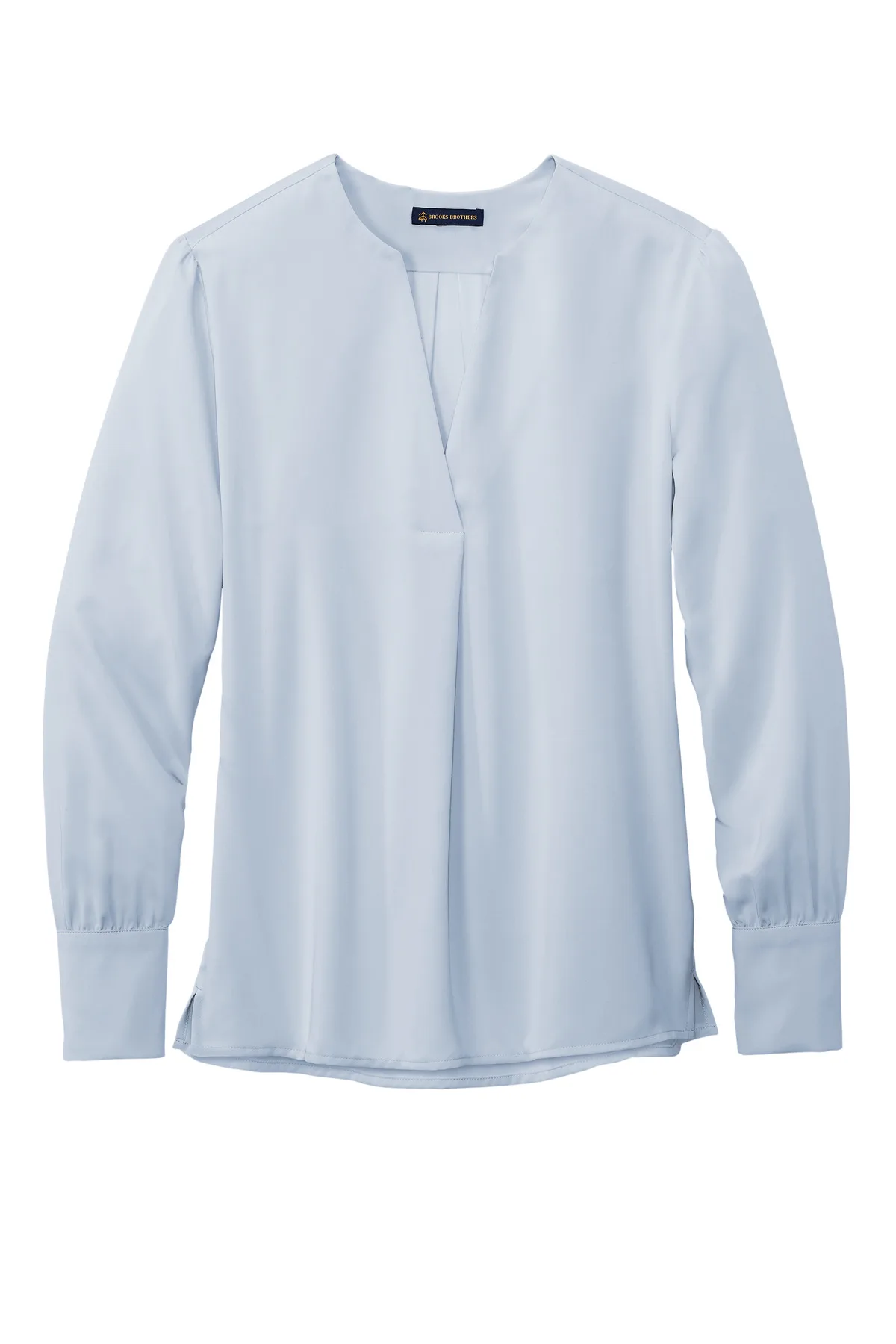 Brooks Brothers® Women's Open-Neck Satin Blouse