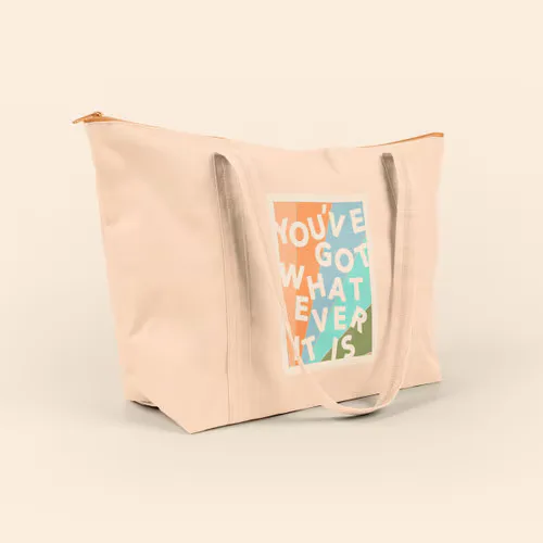 Peach Pink Logo Side