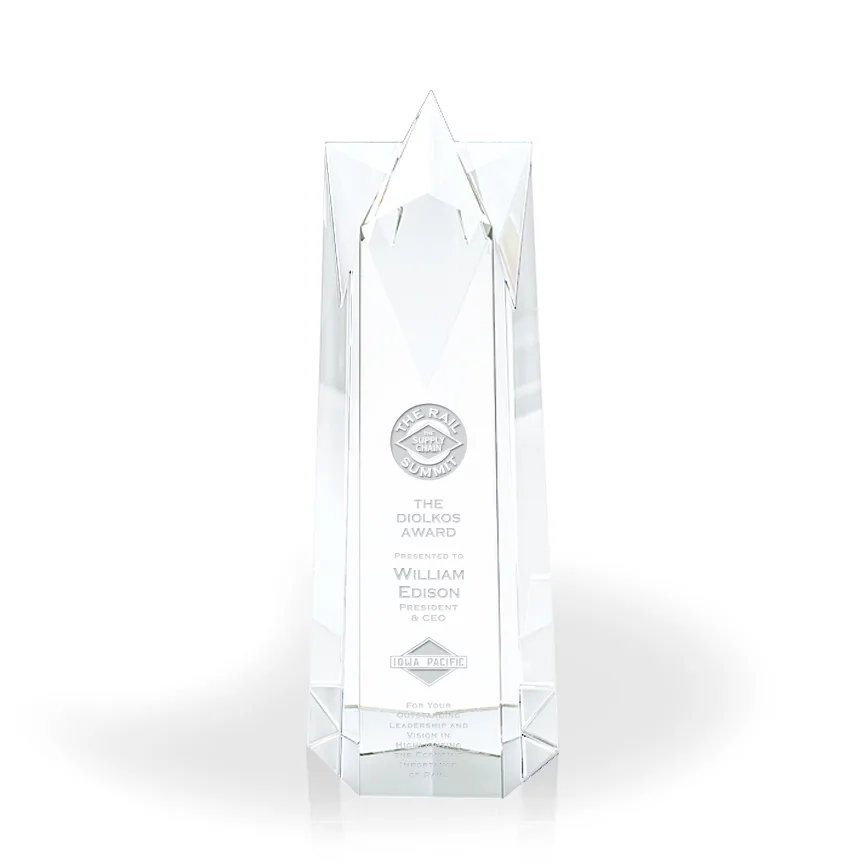 Soaring Crystal Star Tower Award, Large