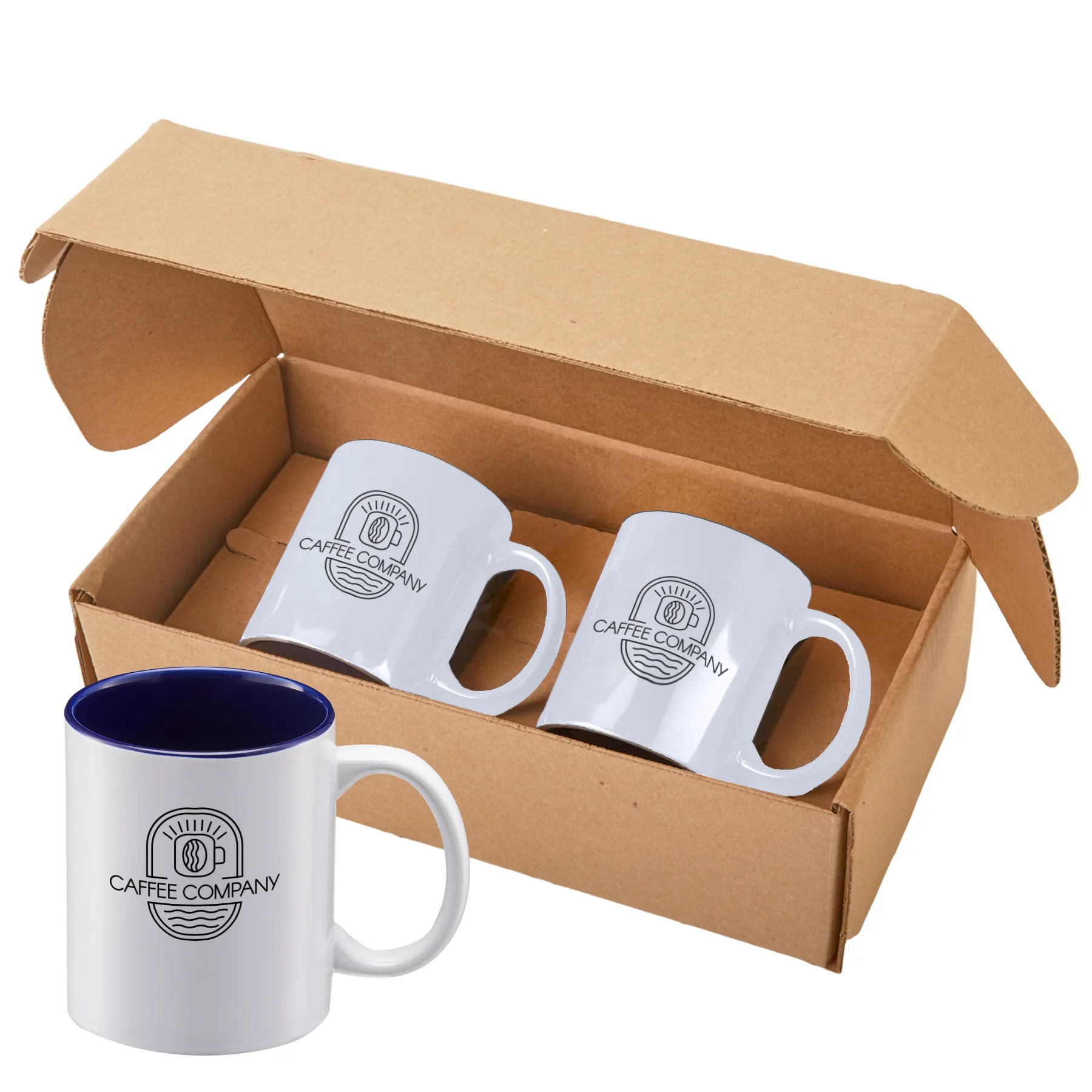 11 Oz. Sunrise Ceramic Mugs Gift Set view 6