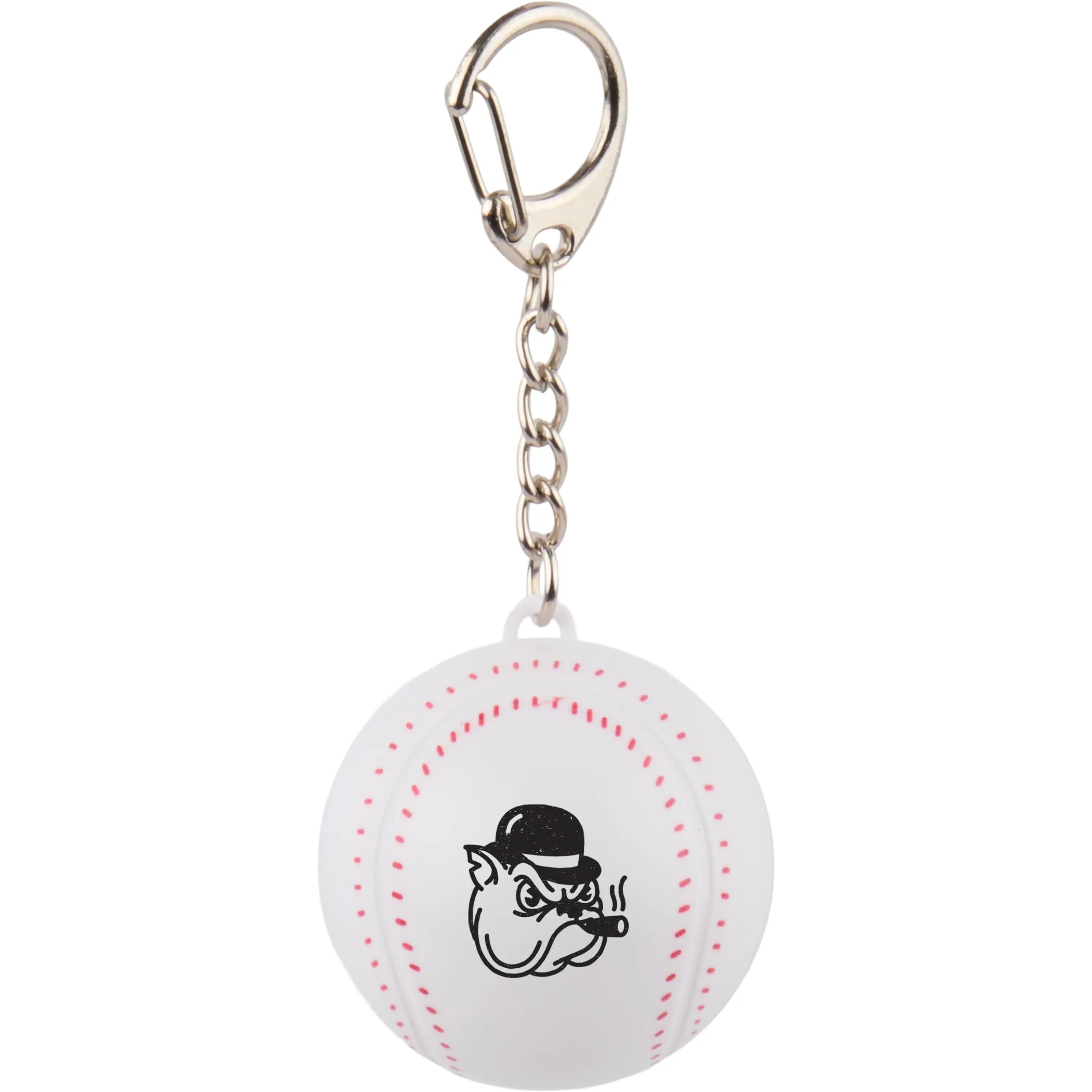 Recycled Baseball SPF15 Lip Balm Keychain