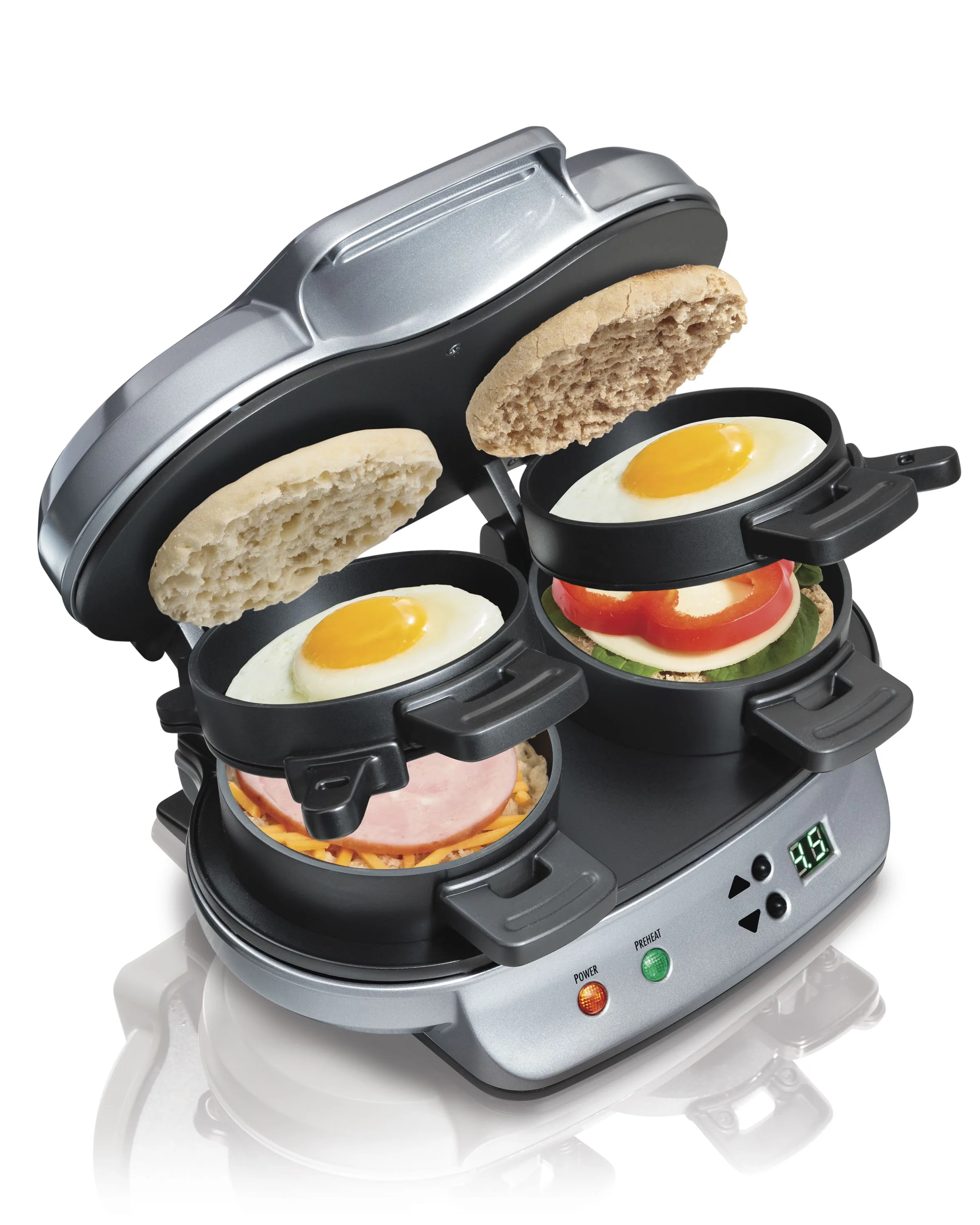 Hamilton Beach® Double Breakfast Sandwich Maker