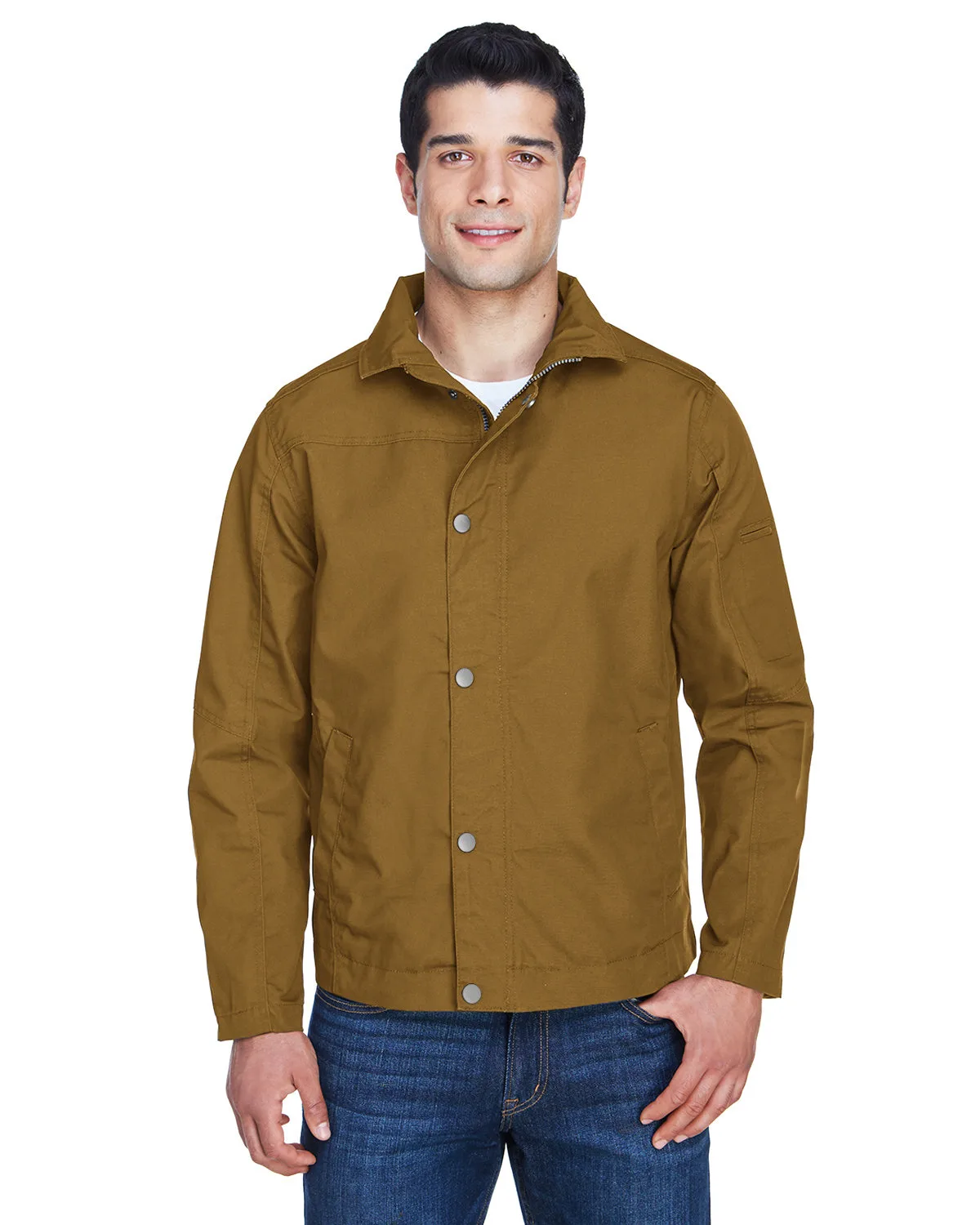 Harriton Men's Auxiliary Canvas Work Jacket view 4