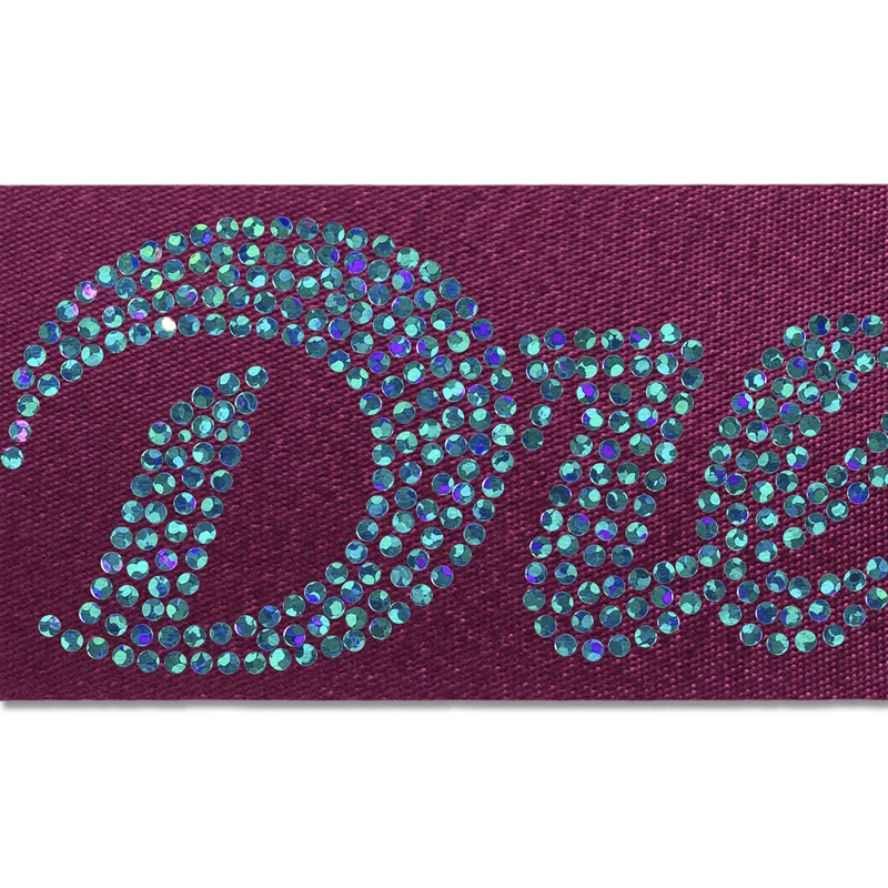 2" Badge Satin Ribbon - 25yd Roll - Sparkle view 3