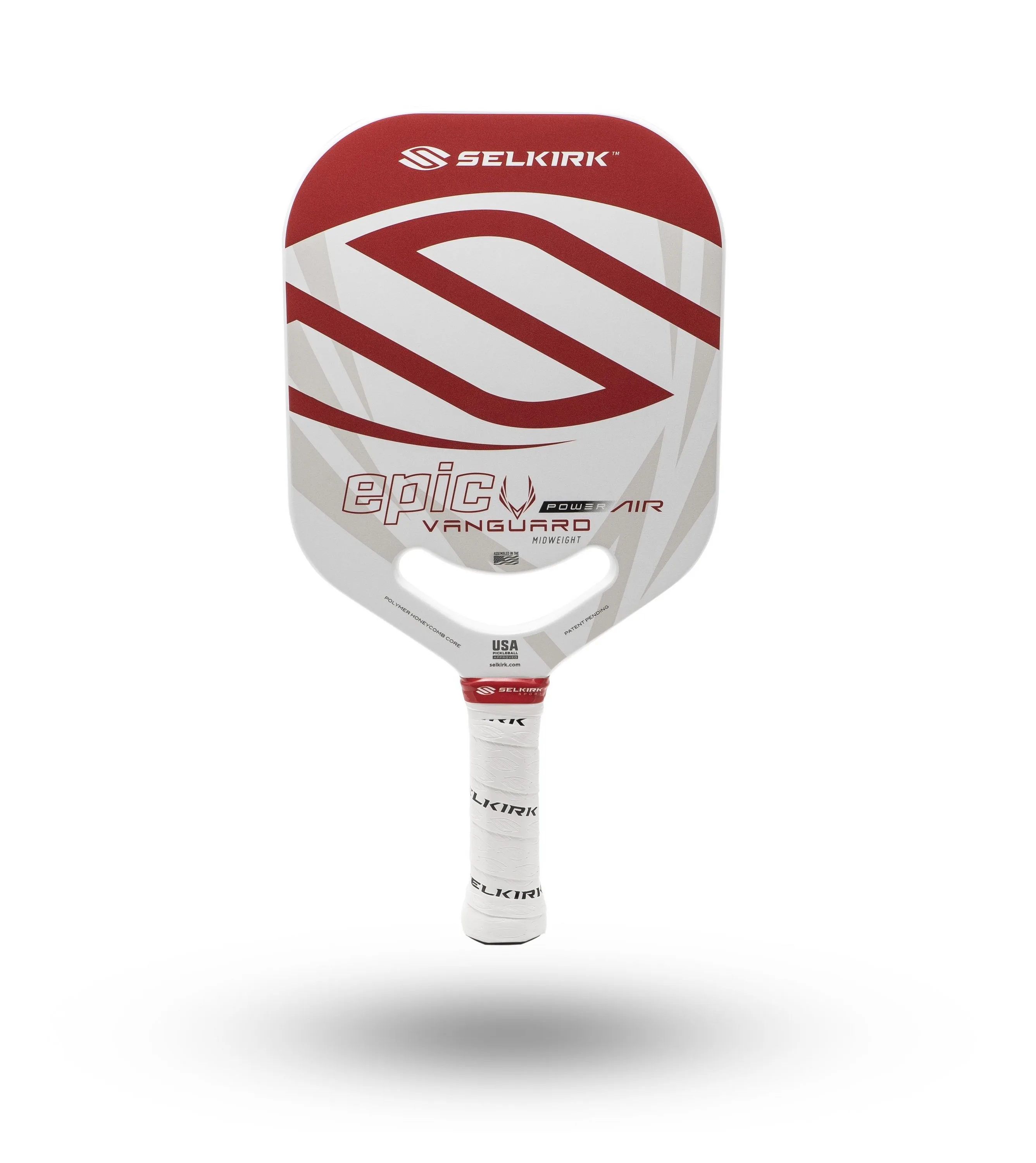 Selkirk Vanguard Power Air Epic Midweight Red Pickleball Paddle