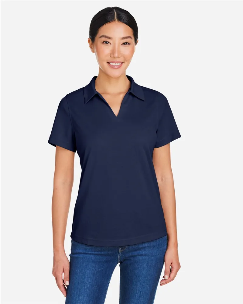 CORE365™ Women's Market Snag Protect Mesh Polo Shirt view 2