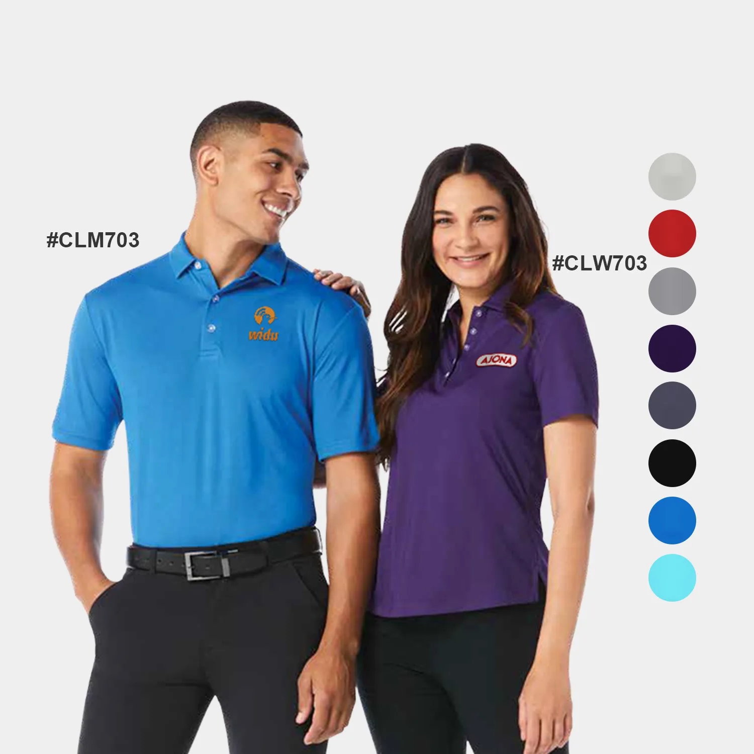 Callaway® Birdseye UPF 50+ Men's Cooling Polo Shirt with Custom Logo