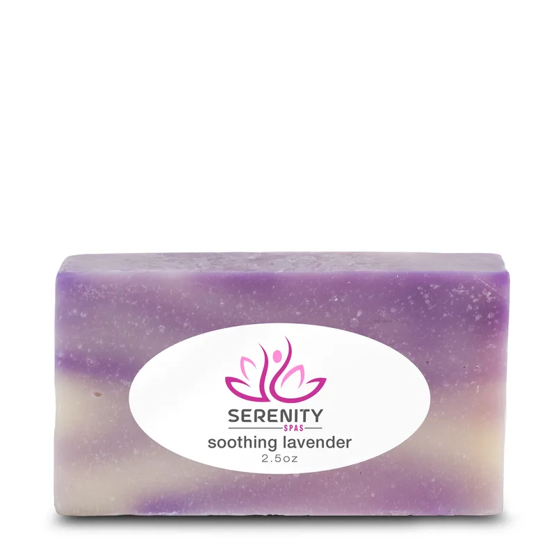 Mini Soap Bar, Shrink Wrapped - Soothing Lavender