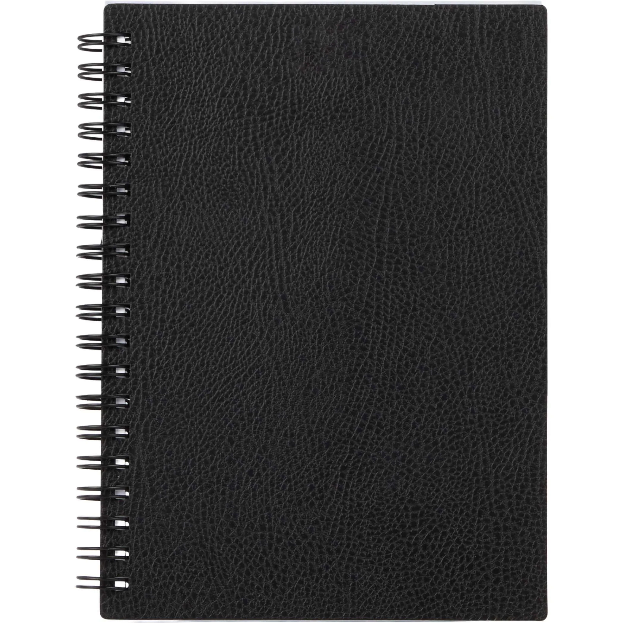 5" x 7" FSC ® Recycled Pebble Grain Spiral Journal view 2