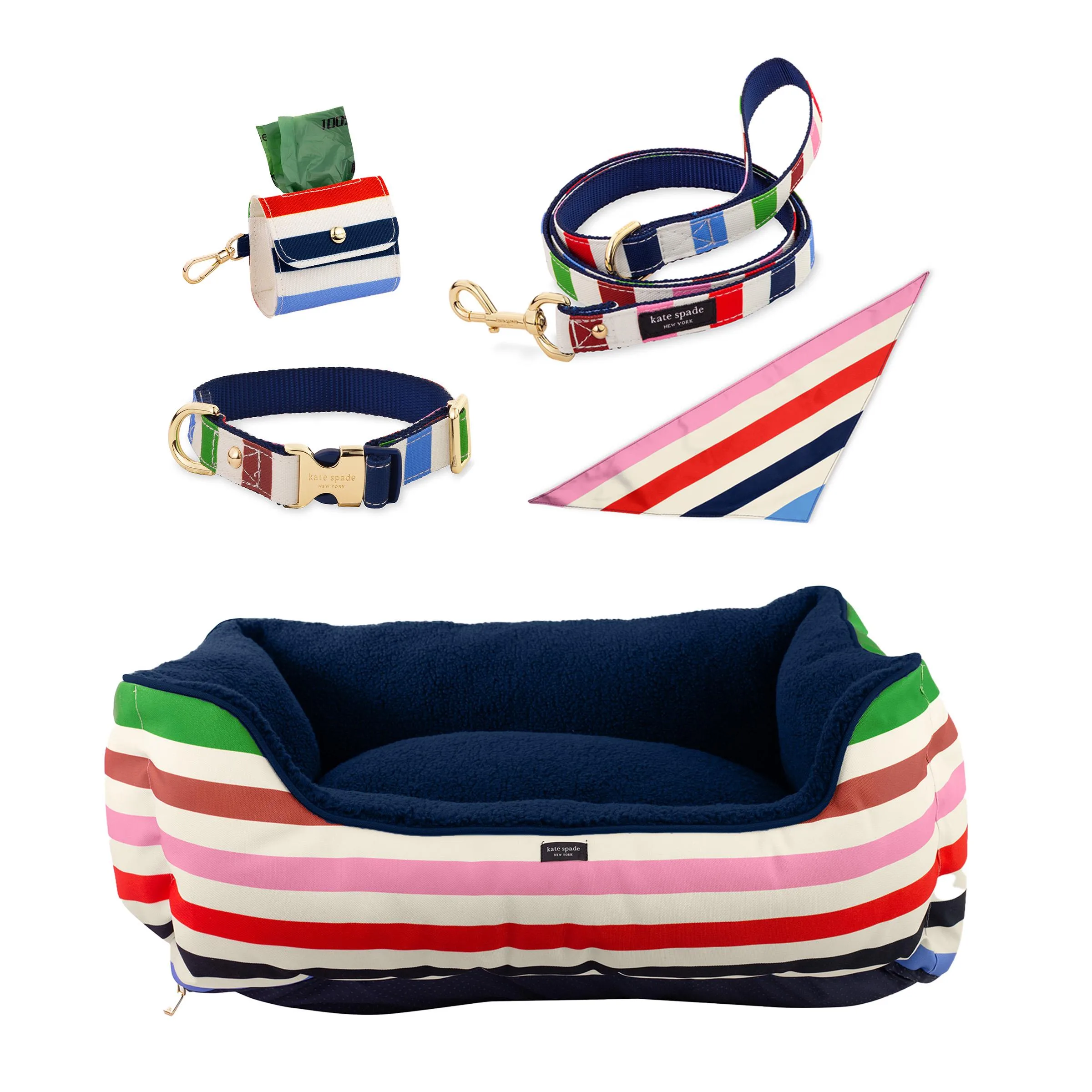 kate spade new york Medium/Large Fashion Pet Bundle