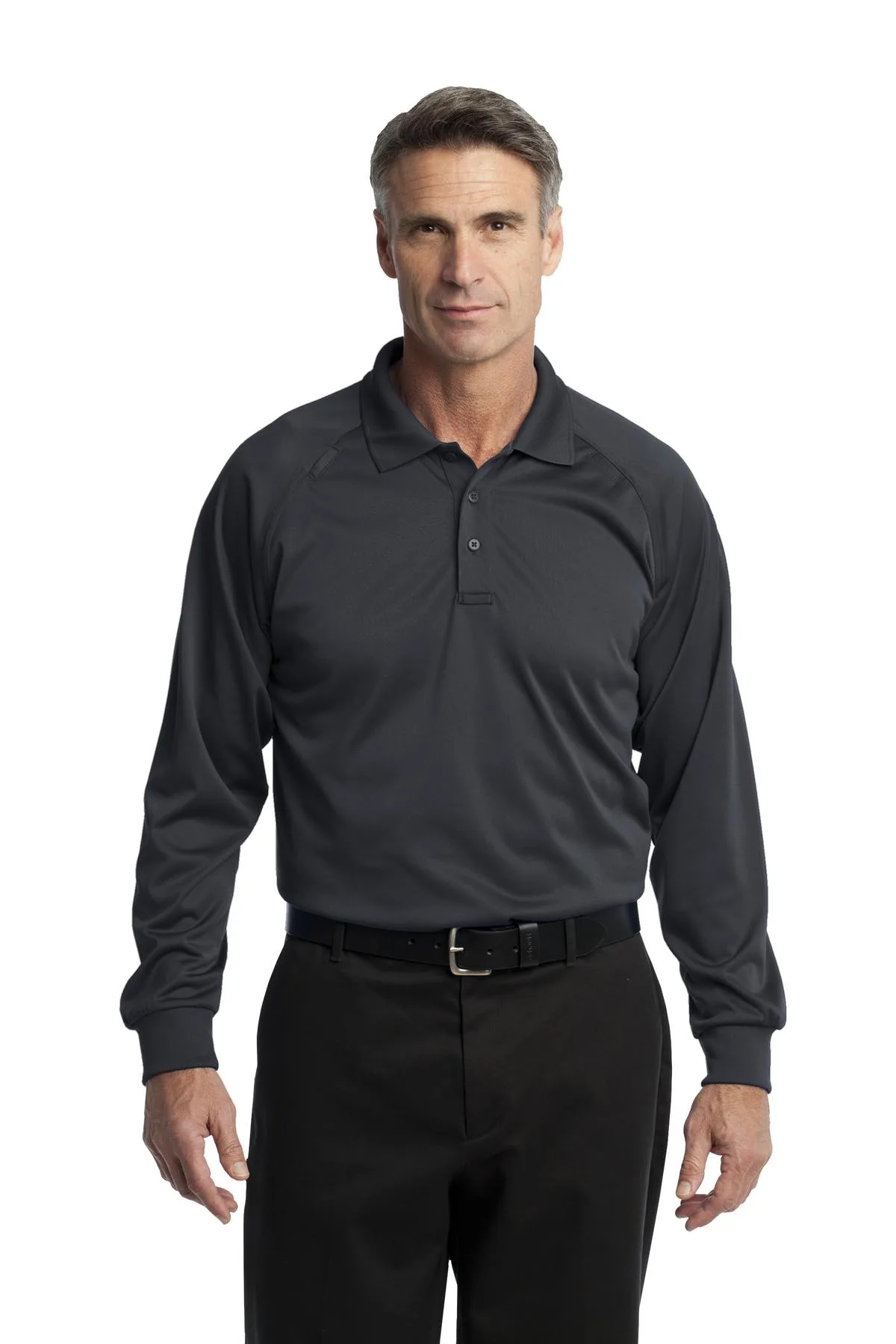 CornerStone® - Select Long Sleeve Snag-Proof Tactical Polo.