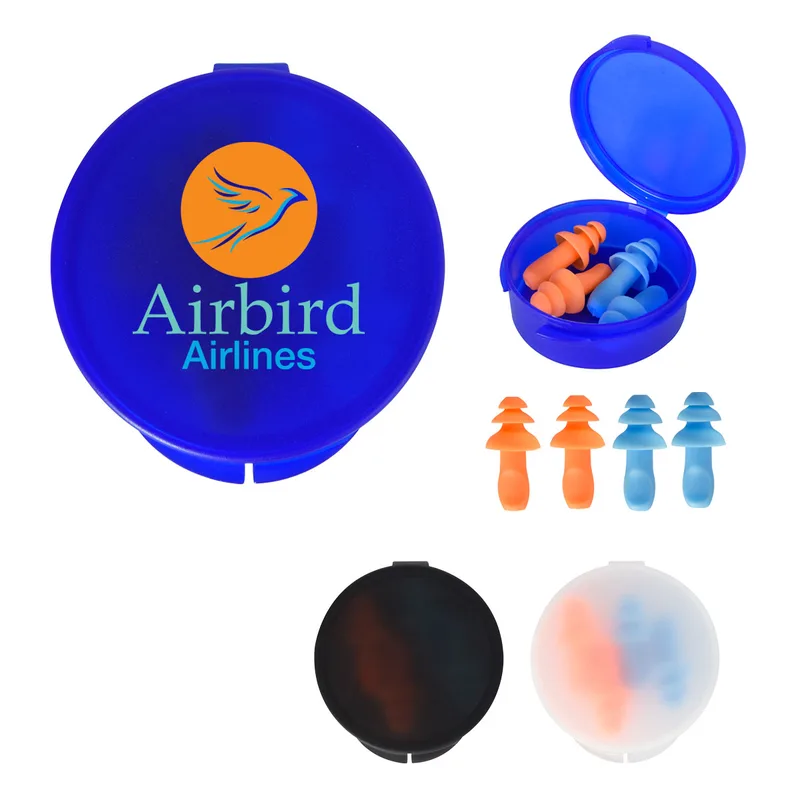 Ear Plugs In Travel Case