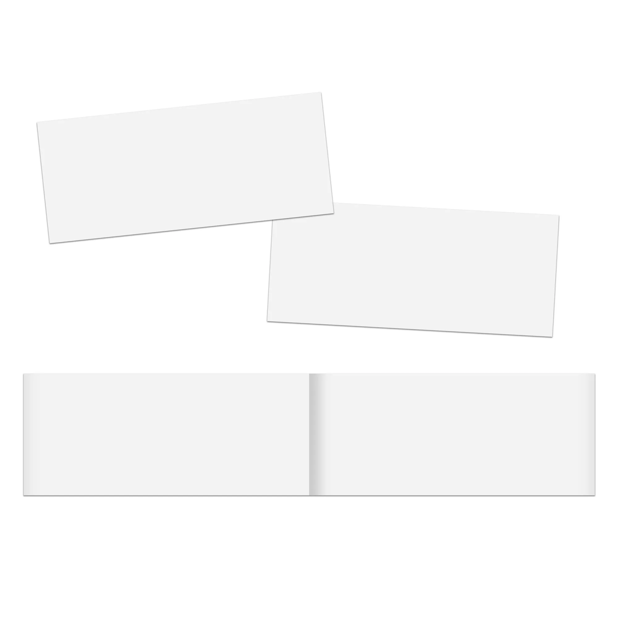 Economy Foldover Card view 2