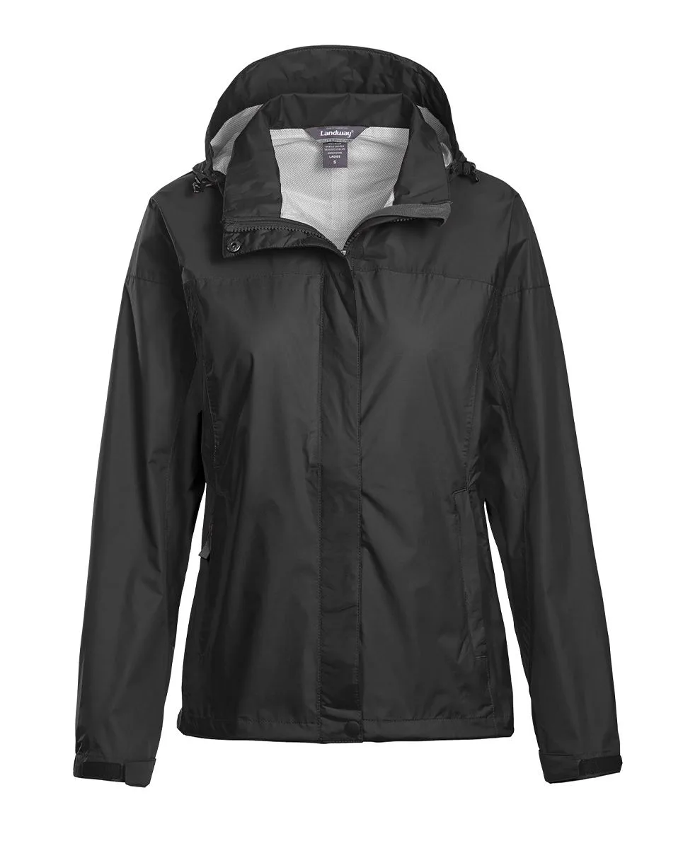 Ladies' Monsoon Breathable Seam-Sealed Rain Jacket view 4