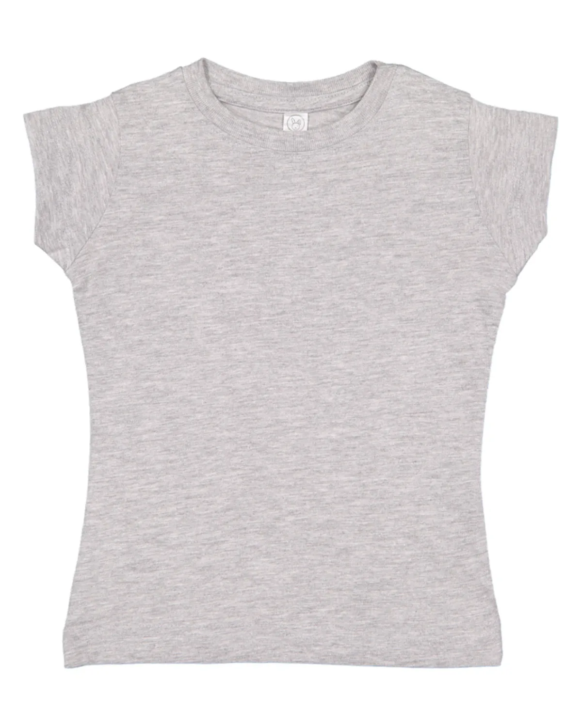 Rabbit Skins Toddler Girls' Fine Jersey T-Shirt view 3