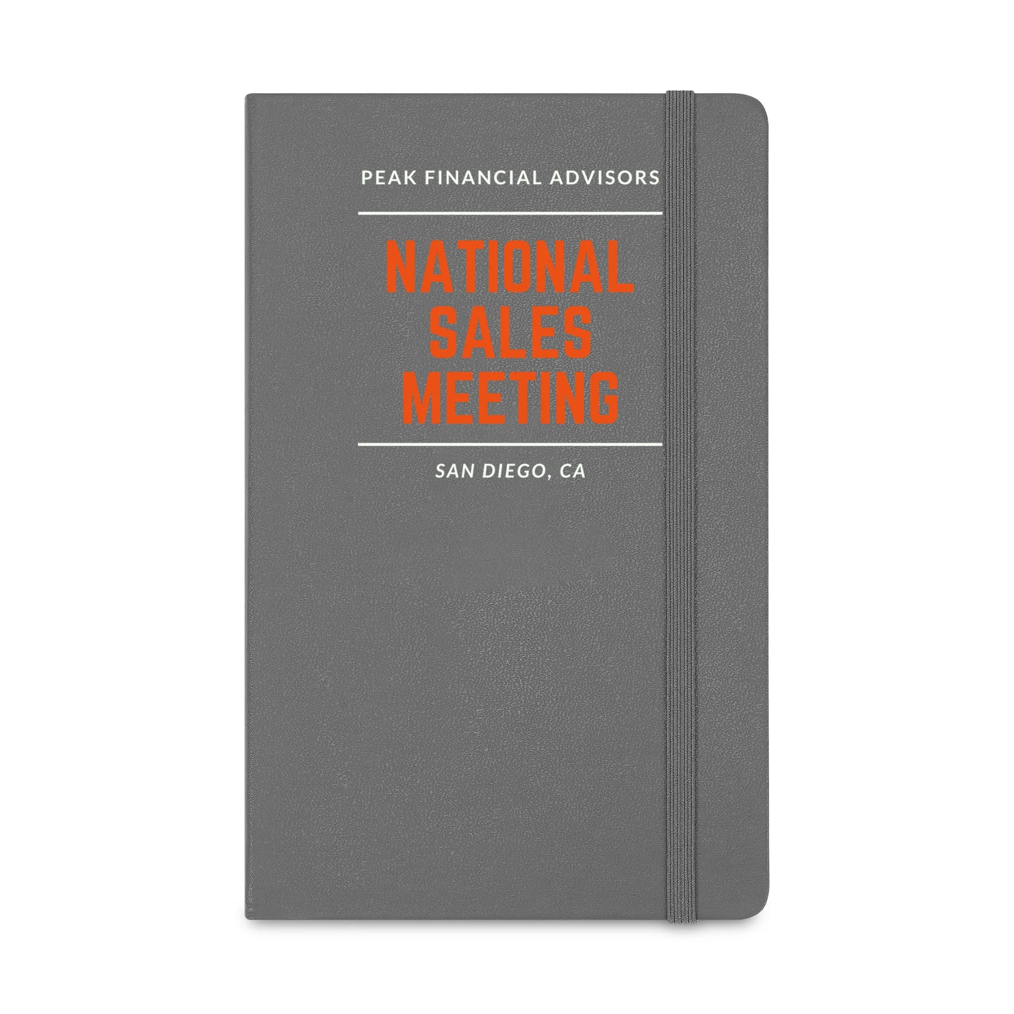 Moleskine® Hard Cover Ruled Large Notebook - Slate Grey