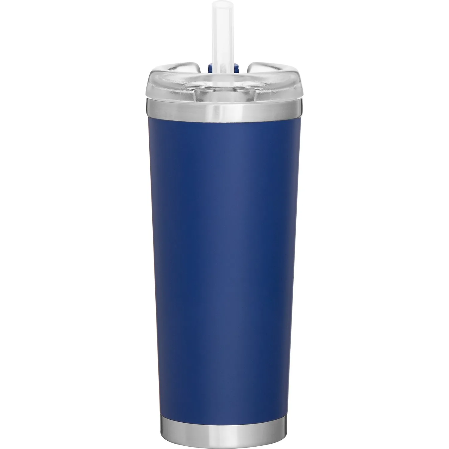 24 oz Brooklyn Travel Tumbler (Matte Blue) view 2