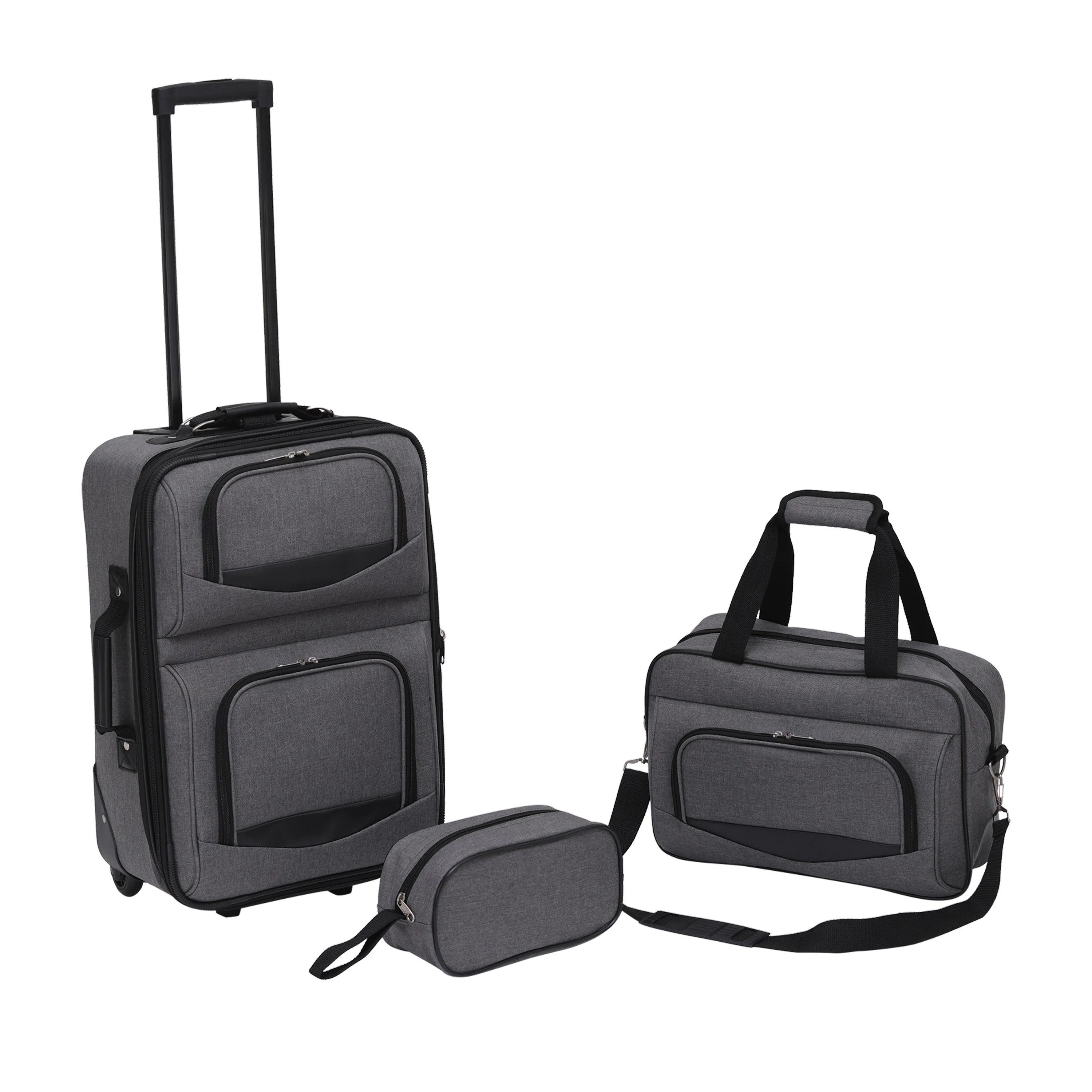 PremiumBag 3Pc Luggage Set Heather Gray