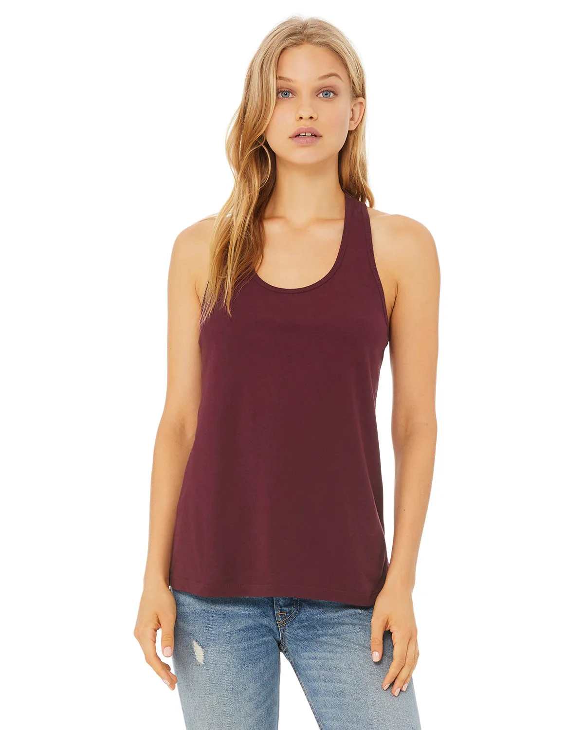BELLA+CANVAS Ladies' Jersey Racerback Tank view 7