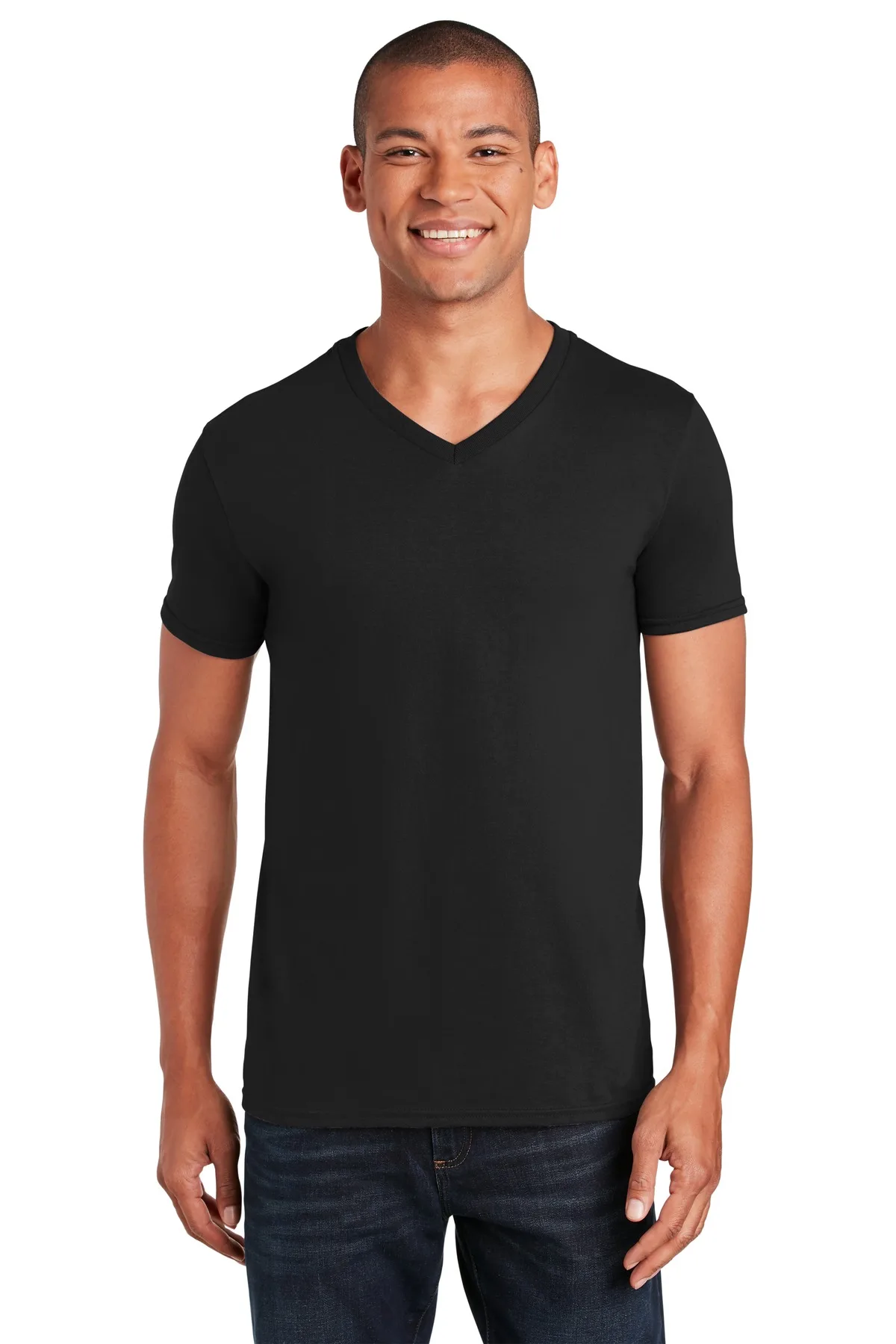 Gildan Softstyle® V-Neck T-Shirt.