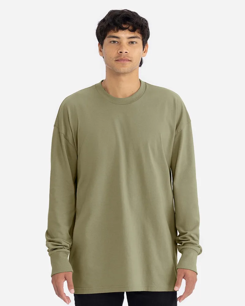 Next Level Apparel® Unisex Heavyweight Long Sleeve T-Shirt view 2