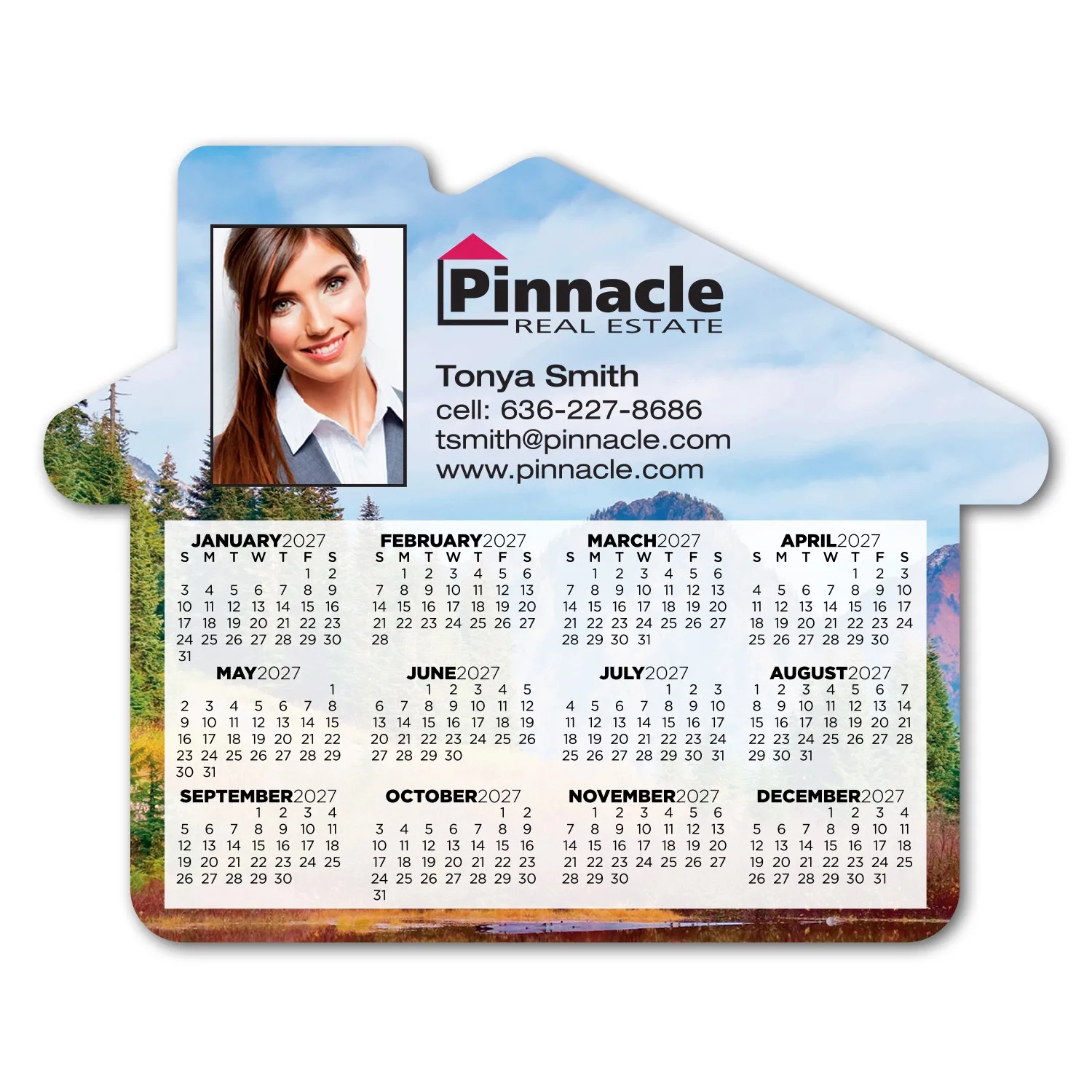 Calendar House Magnet view 2