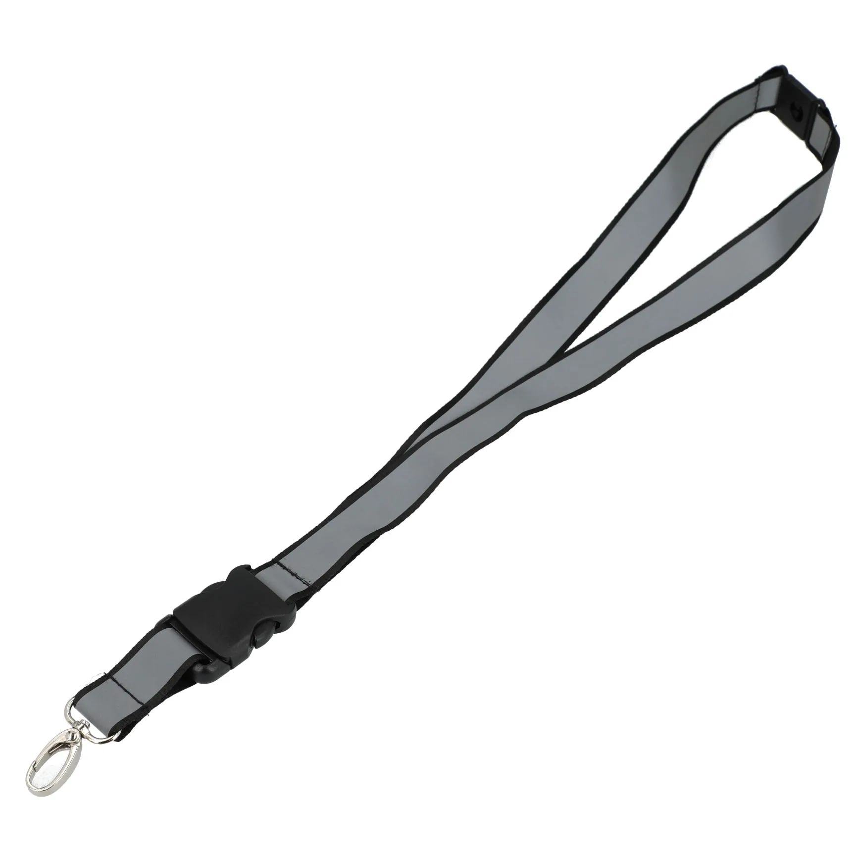 Recycled Polyester Reflective Lanyard view 2