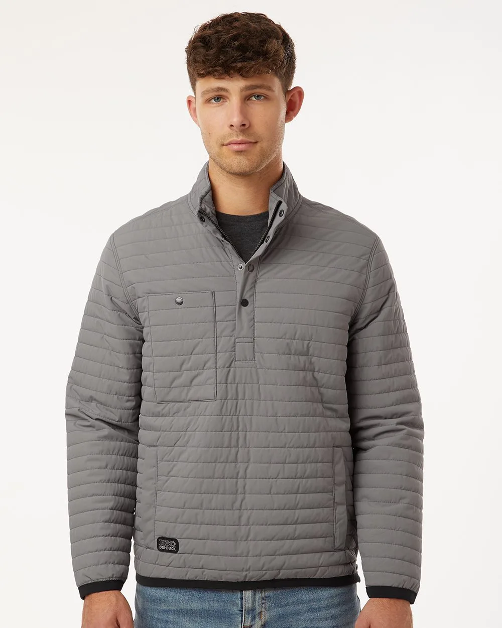 DRI DUCK® Men's Keystone Quilted Pullover Jacket view 2