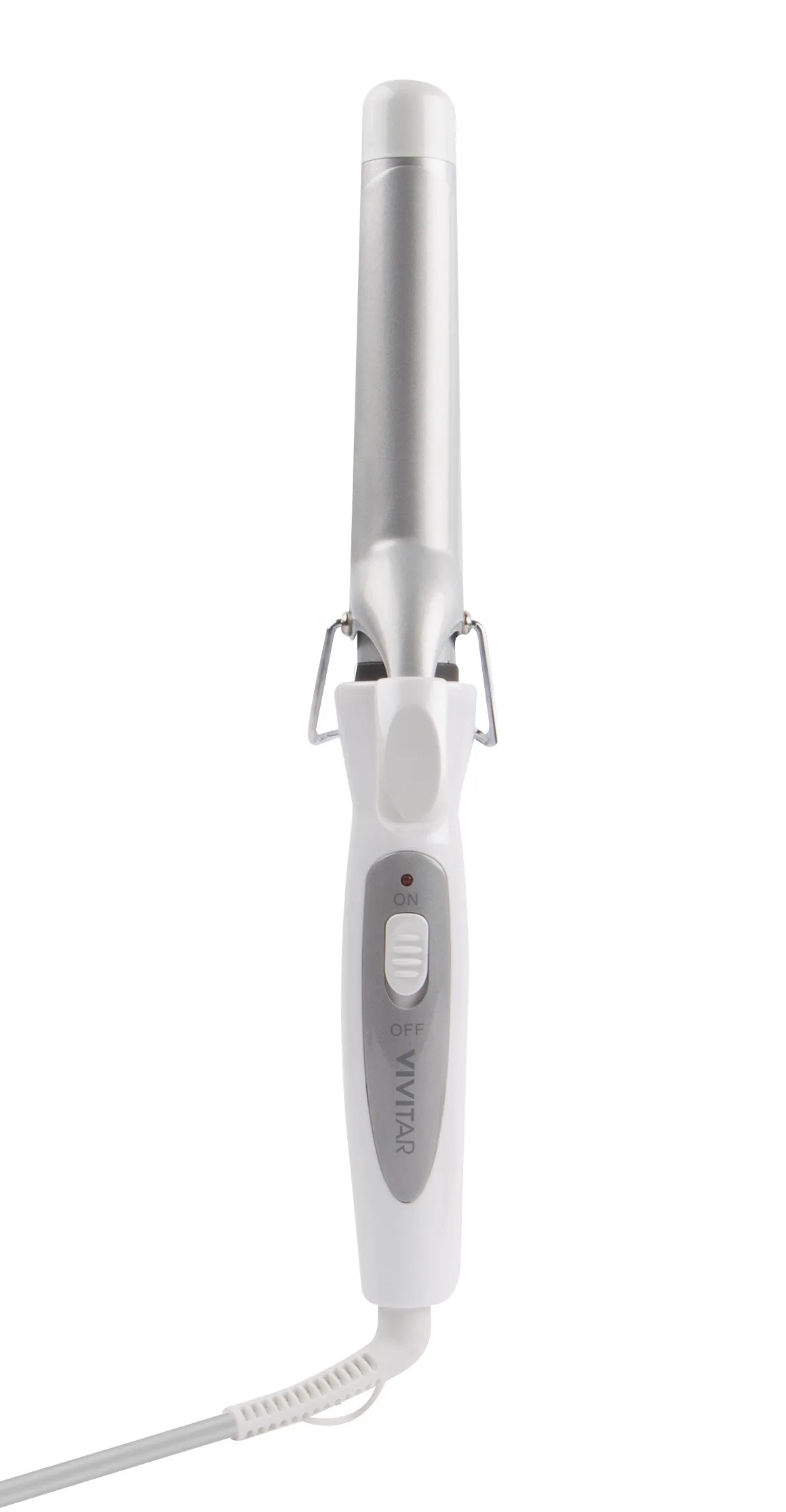 Health, Beauty & Fitness Vivitar 1" Ceramic Curling Iron- 400º Temperature Capacity - White