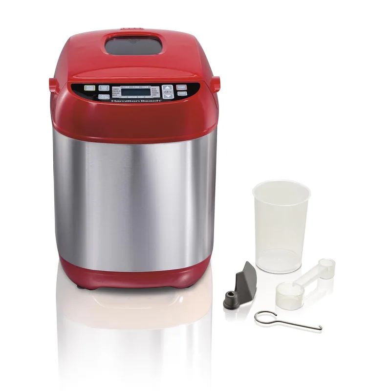 Hamilton Beach® Red Artisan Bread & Dough Maker